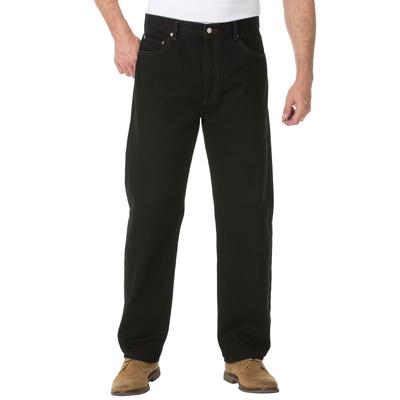 Men's Big & Tall Levis® 550® Relaxed Fit Jeans by Levi's in Black Denim (Size 44 32)