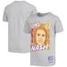 Youth Mitchell & Ness Steve Nash Gray Phoenix Suns Hardwood Classics King of the Court Player T-Shirt