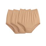 Blair Women's 3-Pack Nylon Panties - Tan - 9 - Misses