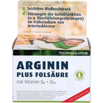 Pharma Lupus - ARGININ PLUS Folsäure Kapseln Mineralstoffe