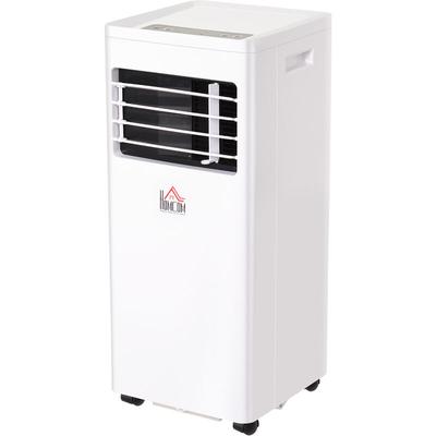 Homcom - Mobile Klimaanlage, 7000BTU 3-in-1 Klimagerät - Kühlen, Entfeuchtung und Ventilation –