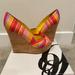 Nine West Shoes | Colorful Nine West Wedges | Color: Orange/Pink | Size: 7