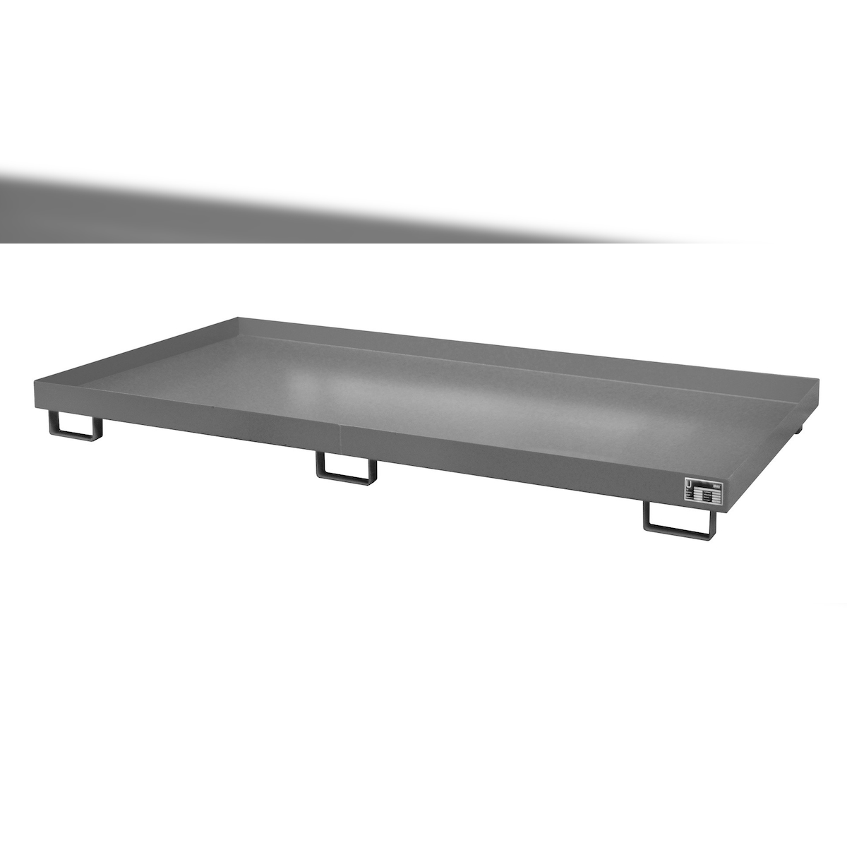 Regalwanne 2700 1 lackiert RAL7005 Mausgrau Umwelt Lagertechnik Image