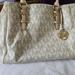 Michael Kors Bags | Michael Kors Signature Medium Jet Set Tote | Color: Cream | Size: Os