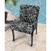 Outdoor French Edge Dining Chair Cushion-HALSEY SHADOW RICHLOOM - Jordan Manufacturing 9502PK1-5898D