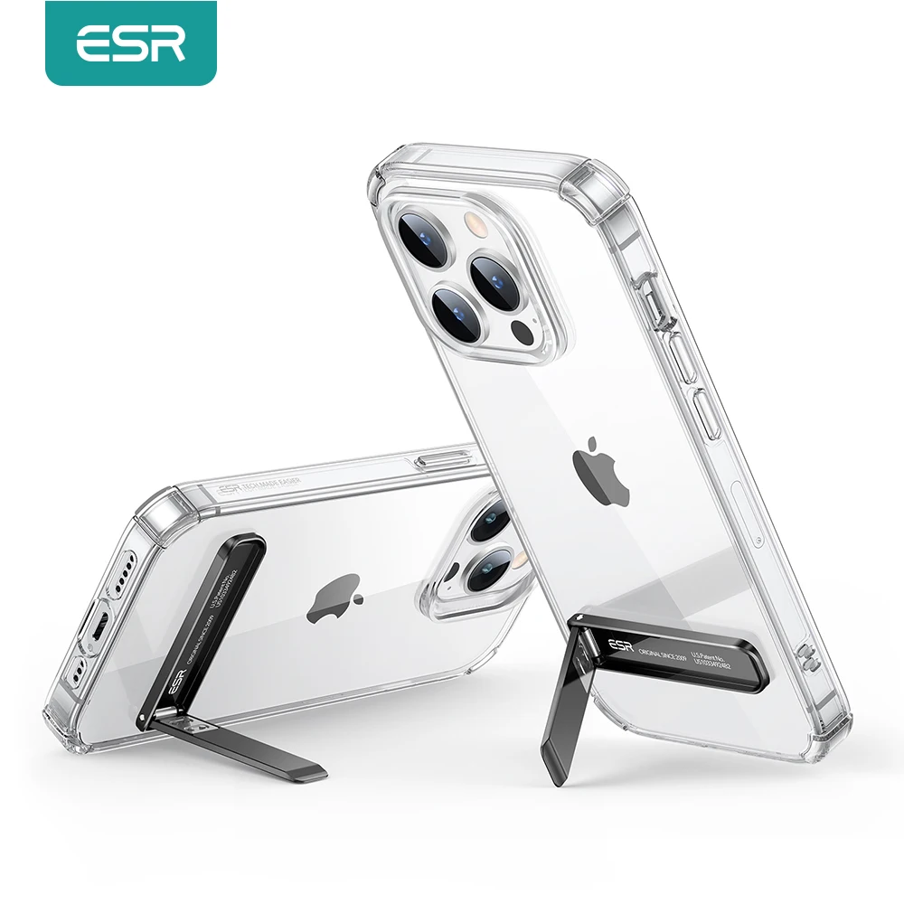 ESR-Support de Smartphone en Métal, Socle de Smartphone pour iPhone 15, 14 Pro Max, 13, 12, 11, Poly, Samsung, Xiaomi Pixel