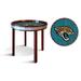 Fan Creations End Table Wood in Blue/Brown/Gray | 17 H x 24 W x 27.5 D in | Wayfair N1092-JAC