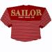Disney Tops | Disney Cruise Line Sailor Spirit Jersey Nwt | Color: Red | Size: Various