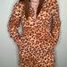 Kate Spade Dresses | Kate Spade Animal Print Dress | Color: Brown/Orange | Size: 8