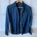 American Eagle Outfitters Tops | Jean Shirt - Size S | Color: Blue | Size: S