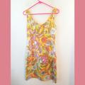 Kate Spade Dresses | Kate Spade Naomi Sequin Sheath Dress Sz 2 | Color: Pink/Yellow | Size: 2