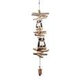 Cohasset Gifts & Garden Oscar Owl Bamboo Bell Bamboo | 5 W x 5 D in | Wayfair 616