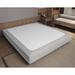 Eider & Ivory™ Clawson Box Spring Cover in Gray | 18 H x 75 D in | Wayfair 01E62041A43E4C8D8CFB968CC6059DDD