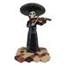 Trinx Ebros Traditional Charro Outfit Black Mariachi Band Musical Instrument Player Skeleton Figurine Day Of The Dead Folk Musician Dias De Los Muertos Coll Resin | Wayfair