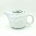 Wrought Studio™ Beyond Teapot w/ Infuser Porcelain China/Ceramic in White | 9 H x 9 W x 9 D in | Wayfair AD47D6084A28434A9AB4E572010B02BB