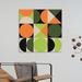 George Oliver 'Tic-Toc I' - Wrapped Canvas Graphic Art Print Canvas in Black/Green/Yellow | 12 H x 12 W x 1.5 D in | Wayfair