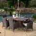 Darby Home Co Armitage Dining Table, Wicker in Brown | 28.5 H x 69.25 W x 38 D in | Outdoor Dining | Wayfair DBHC7953 28371374