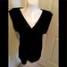 Louis Vuitton Tops | Louis Vuitton Top Black With Sequins Size M | Color: Black | Size: M