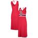 Women's G-III 4Her by Carl Banks Red Boston Sox Opening Day Maxi Dress