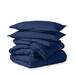 Bare Home Ultra-Soft All Season Comforter Set Polyester/Polyfill/Microfiber in Blue | Oversized Queen Comforter + 2 Standard Shams | Wayfair