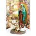 The Holiday Aisle® The Vision Of San Saint Juan Diego Of Our Blessed Virgin Lady Of Guadalupe Statue Visitation Miracle Holy Mother Mary Catholic Divi Resin | Wayfair