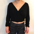 Brandy Melville Tops | Brandy Melville Black Long Sleeve Blouse | Color: Black | Size: One Size Fits All