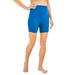 Plus Size Women's Swim Boy Short by Swim 365 in Dream Blue (Size 18) Swimsuit Bottoms