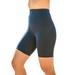 Plus Size Women's Swim Bike Short with Tummy Control by Swim 365 in Navy (Size 28) Swimsuit Bottoms