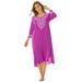 Plus Size Women's Embroidered Cover Up by Swim 365 in Beach Rose (Size 18/20)