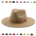 chapeau femme casquette femme chapeau de paille chapeau homme Chapeaux seau pour femmes ruban kaki