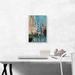 ARTCANVAS The Grand Canal 1875 by Edouard Manet - Wrapped Canvas Painting Print Canvas, Wood in Blue/Brown/Gray | 18 H x 12 W x 0.75 D in | Wayfair