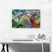 ARTCANVAS The Sheep 1914 by Franz Marc - Wrapped Canvas Painting Print Canvas, Wood in Blue/Green/Pink | 18 H x 26 W x 0.75 D in | Wayfair