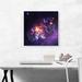 ARTCANVAS Tarantula Nebula Hubble Telescope - Wrapped Canvas Photograph Print Canvas in Black/Indigo | 18 H x 18 W x 0.75 D in | Wayfair