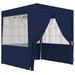 Arlmont & Co. Craigville Party Tent Outdoor Canopy Tent Professional Patio Gazebo w/ Sidewalls /Soft-top in Blue | Wayfair