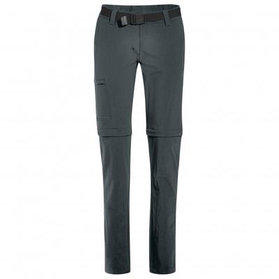 Maier Sports - Women's Inara Slim Zip - Trekkinghose Gr 20 - Short grau