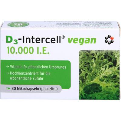 INTERCELL-Pharma - D3-INTERCELL vegan 10.000 I.E. Kapseln Vitamine