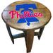 Imperial Philadelphia Phillies Oak Barrel Table