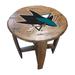 Imperial San Jose Sharks Oak Barrel Table