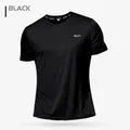 T-Shirt à manches courtes pour homme maillot de Fitness d'entraînement de course multicolore