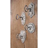 Set of Four Vintage Key Metal Hooks - Box of 4 - CTW Home Collection 420042