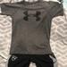 Under Armour Matching Sets | Boys Under Armour Matching Short Set | Color: Black/Gray | Size: Ysm(B)