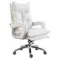 LYLY Office Chair Desk Comfortable Office Chair Computer Chair Home Backrest Task Chair Executive Chair Gaming Chair Ergonomic Swivel Chair Desk Chair (Color : White)