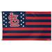WinCraft St. Louis Cardinals 3' x 5' Stars & Stripes One-Sided Flag