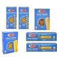 Test Pack Barilla Senza Glutine Pasta Gluten Free No Gluten 2X Ditalini Rigati 2X Spaghetti 1x Fusilli 1x Tortiglioni ( 6 x 400g )