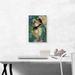 ARTCANVAS Spring 1881 by Edouard Manet - Wrapped Canvas Painting Print Canvas, Wood in Blue/Green | 18 H x 12 W x 1.5 D in | Wayfair