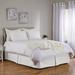 Ebern Designs Alainah Tailored Bed Skirt, Cotton in White | 60 W x 75 D in | Wayfair 794AC2DA62304B6F9D1367C97E788103