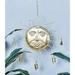 Dakota Fields Iliana Metal Sun Wind Chime Metal | 17 H x 15 W x 1.25 D in | Wayfair 04EF642EE5EE4FF5A4BF0333D5AC6174