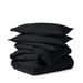 Bare Home Ultra-Soft All Season Comforter Set Polyester/Polyfill/Microfiber in Black | King Comforter + 2 King Shams | Wayfair 812228031786