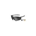 Wiley X Vapor Safety Sunglasses 3 Lens Package 1 Matte Black Frame w/Smoke Grey Clear Light Rust Lens 3502