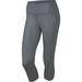 Nike Pants & Jumpsuits | Nike Legend Capri Workout Leggings Size Medium | Color: Black/Gray | Size: M